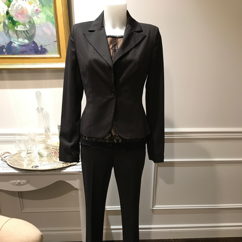 Italian fitted Artigli blazer and slacks to